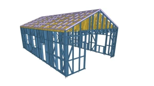Hala Stalowa / Magazynowa 68m2 – Konstrukcja ocynkowana