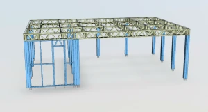 CARPORT z pomieszczeniem gospodarczym